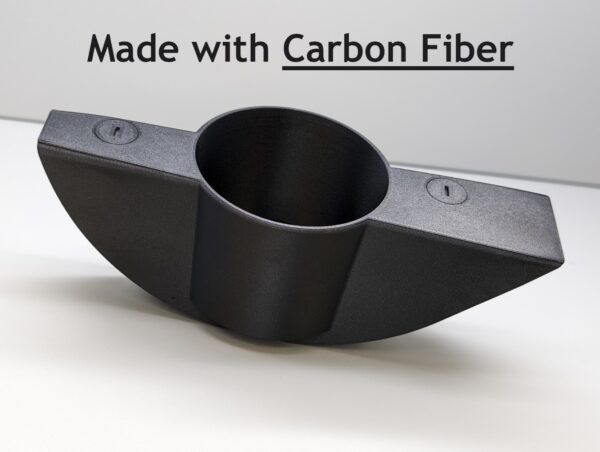 Smart Slot Cup Holder made with Carbon Fiber PETG