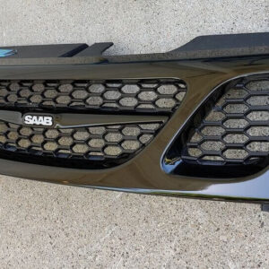 Black Front Bumper with Black Honeycomb Grill