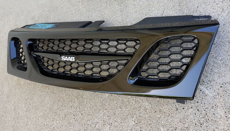 Black Front Bumper with Black Honeycomb Grill